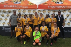 Sunrise - U12 Girls Gold Champions