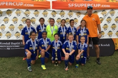 Wellington Cosmos - U11 Girls Finalist