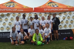 Wellington - U12 Girls Gold Finalist